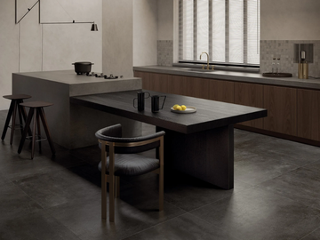 CONCRETO DARK - Porcelain stoneware wall/floor tiles with concrete effect by LEA CERAMICHE - view 3